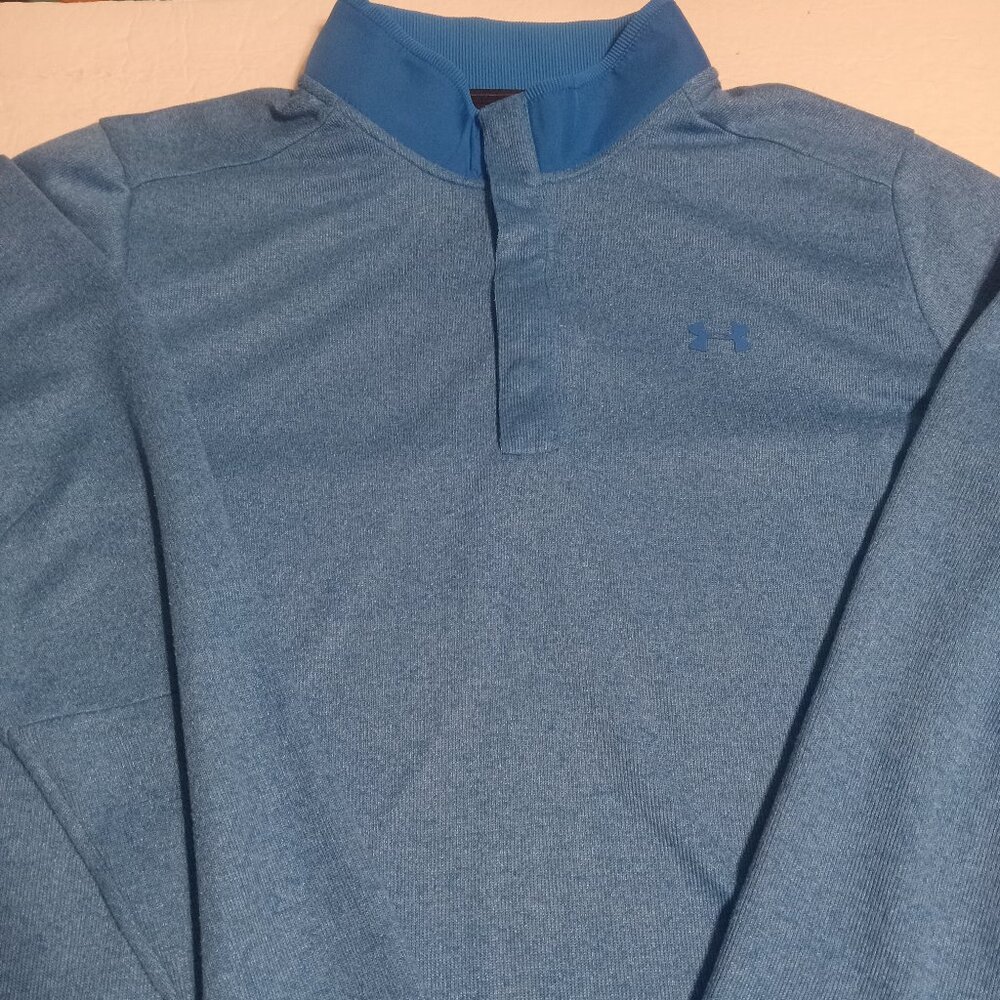 Under Armour Men's Golf Storm LS 1/4 Snap Sweater Size XXL 1329832 436